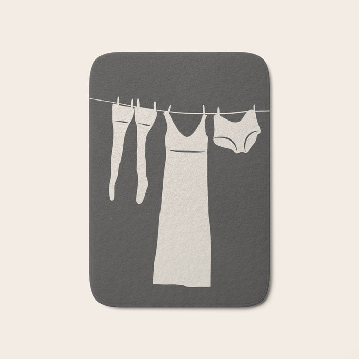 Laundry day Bath Mat Gallery Image 1