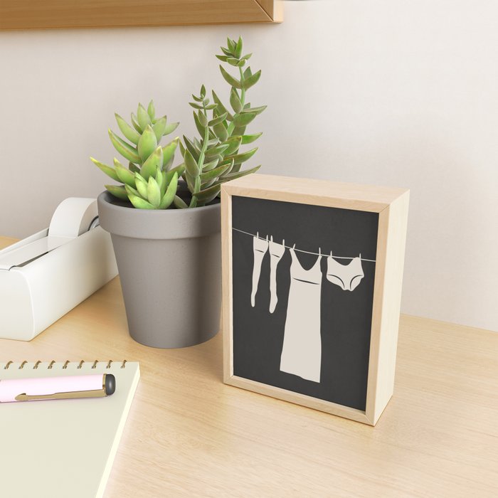 Laundry day Mini Art Print Gallery Image 2
