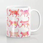 Cat Collection - Pink Palette Coffee Mug Gallery Image 1