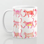 Cat Collection - Pink Palette Coffee Mug Gallery Image 3