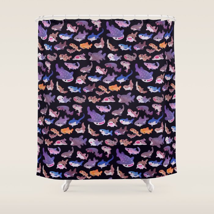 Shark day Shower Curtain Gallery Image 1