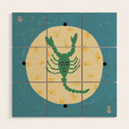 SCORPIO Wood Wall Art Gallery Image 1