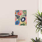 Maximalist floral shapes pattern Poster Gallery Image 2