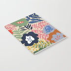 Maximalist floral shapes pattern Notebook Gallery Image 2