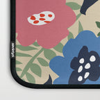 Maximalist floral shapes pattern Laptop Sleeve Gallery Image 3