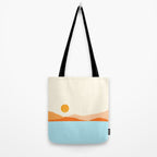 Desert Sea Views / Abstract Landscape Series Tote Bag Gallery Image 2