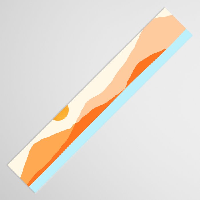 Desert Sea Views / Abstract Landscape Series Table Runner Gallery Image 3