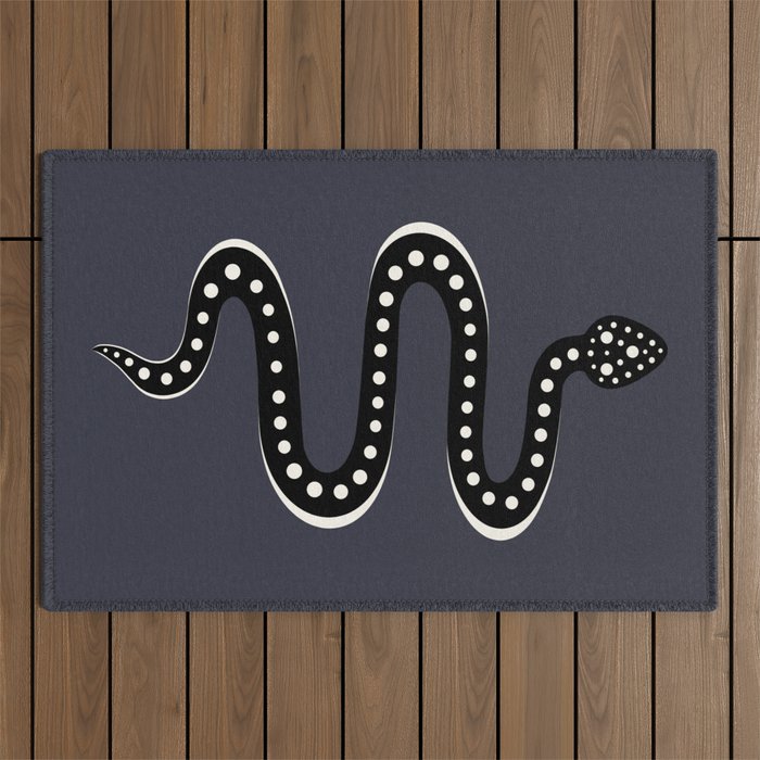 Minimal Snake XXVII Outdoor Rug Gallery Image 1