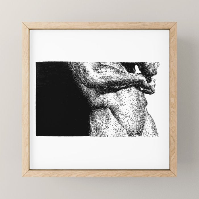 Joe - Nood Dood Mini Art Print Gallery Image 1