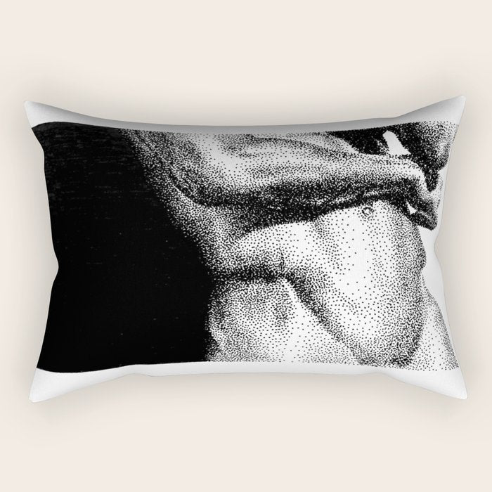 Joe - Nood Dood Rectangular Pillow Gallery Image 2