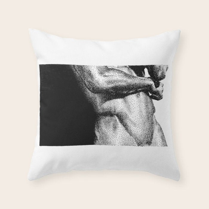 Joe - Nood Dood Throw Pillow Gallery Image 6