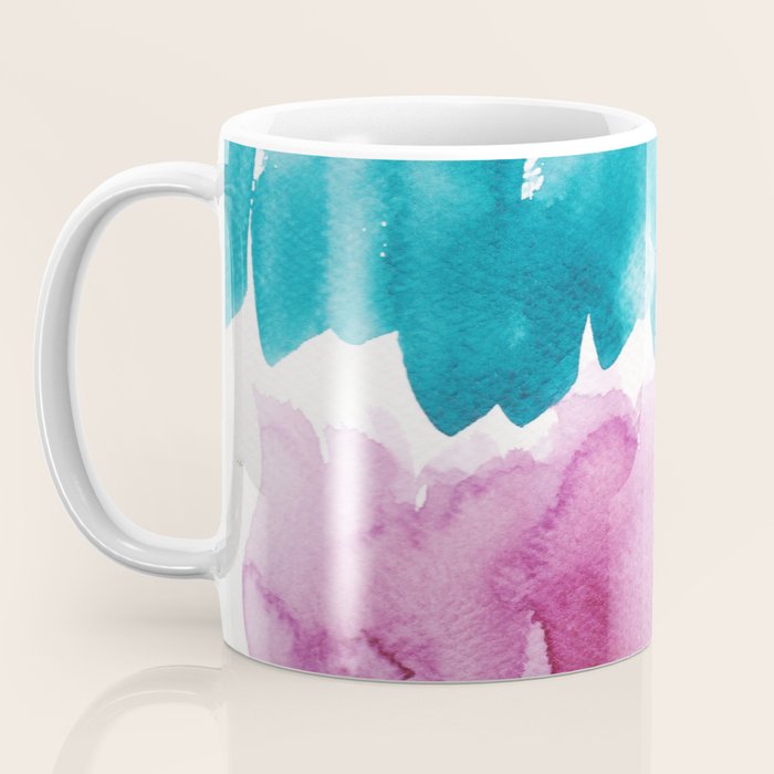 13  Watercolor November 2021 211130 Painting Valourine Original Design Color Bright Modern Contemporary  Coffee Mug Gallery Image 3