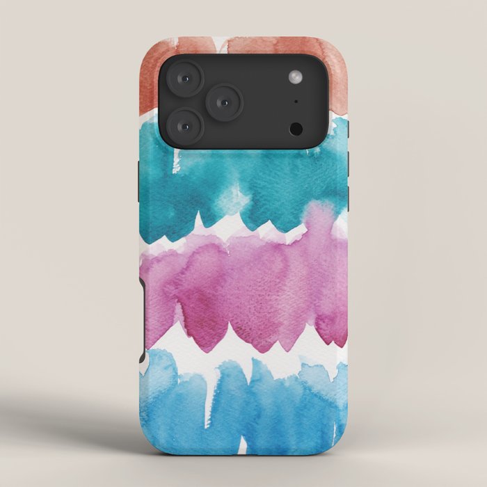 13  Watercolor November 2021 211130 Painting Valourine Original Design Color Bright Modern Contemporary  iPhone Case Gallery Image 4
