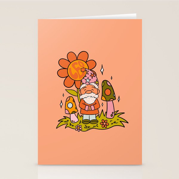 Leo Gnome Stationery Card Gallery Image 2