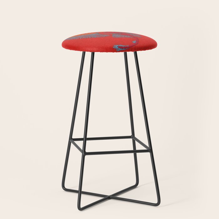 Stitches - Electric ray Stool Gallery Image 1