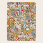 vintage gingerbread town Poster Gallery Image 4