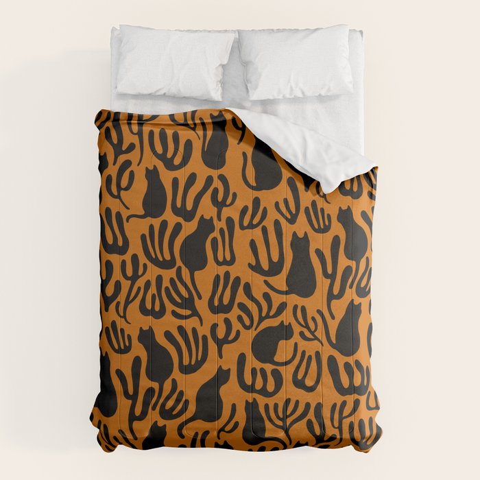 Pattern Cat 02a Autumn Comforter Gallery Image 6