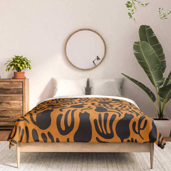 Pattern Cat 02a Autumn Comforter Gallery Image 3