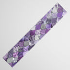 Mermaid Purple and Silver Table Runner Gallery Image 3