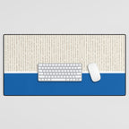 Sand Blue Desk Mat Gallery Image 1