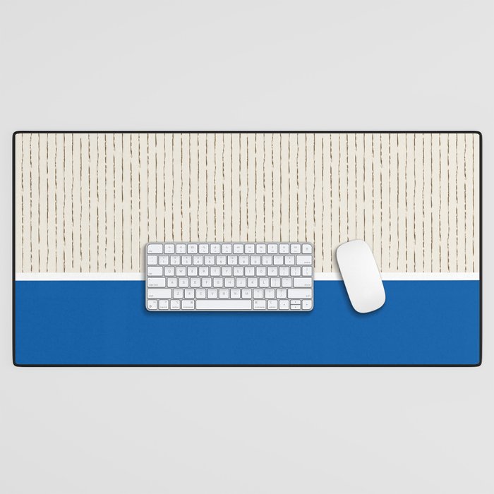 Sand Blue Desk Mat Gallery Image 1
