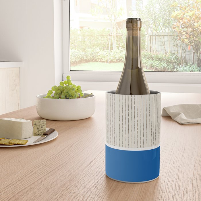 Sand Blue Wine Chiller Gallery Image 4
