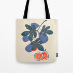 Fig branch still life Tote Bag Gallery Image 1
