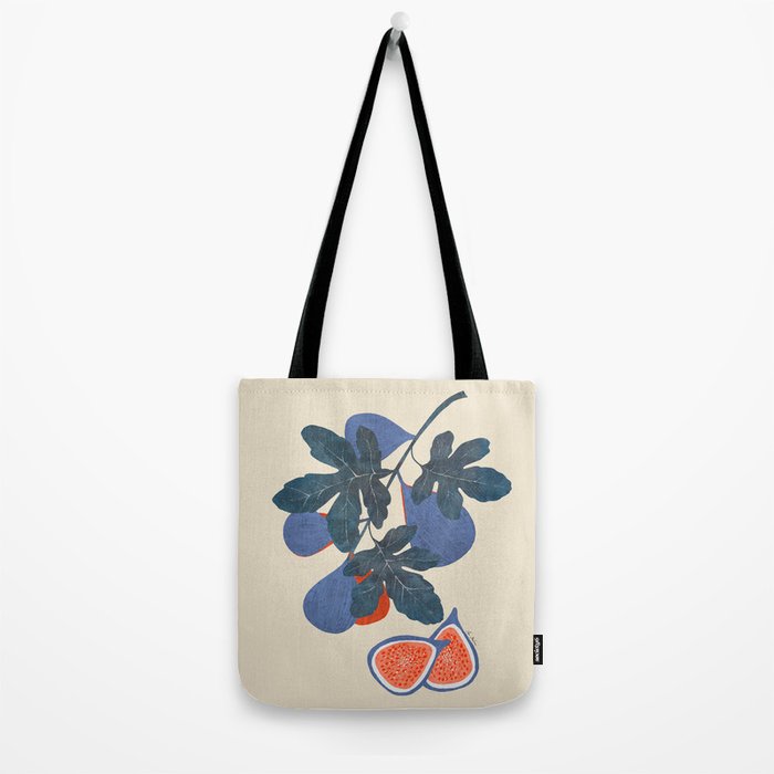Fig branch still life Tote Bag Gallery Image 2