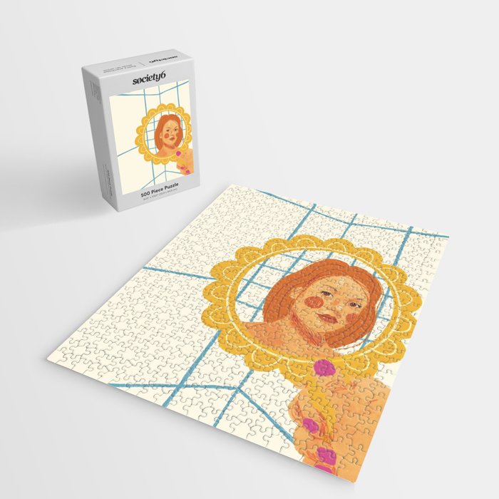 Looking in the mirror Jigsaw Puzzle Gallery Image 2
