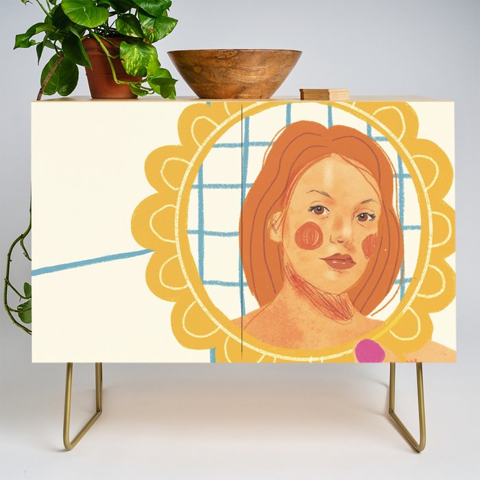 Looking in the mirror Credenza Gallery Image 1