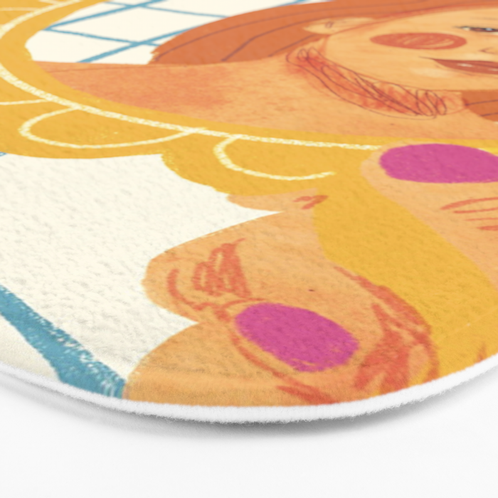 Looking in the mirror Bath Mat Gallery Image 3