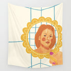 Looking in the mirror Wall Tapestry Gallery Image 4