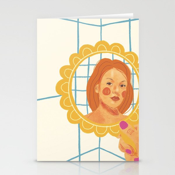 Looking in the mirror Stationery Card Gallery Image 2