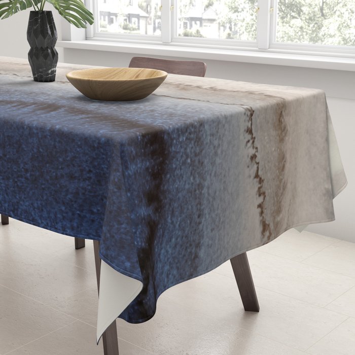 WITHIN THE TIDES WINTER BLUES by Monika Strigel Tablecloth Gallery Image 3