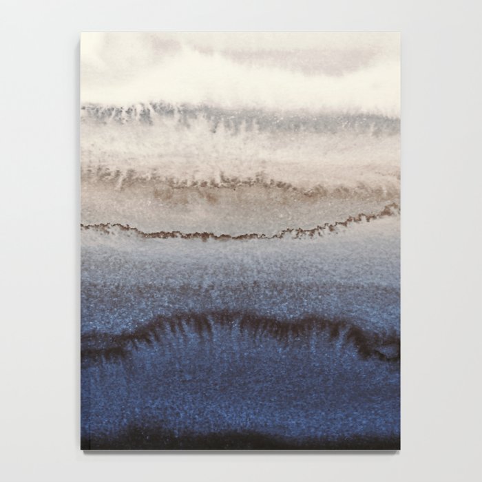 WITHIN THE TIDES WINTER BLUES by Monika Strigel Notebook Gallery Image 4