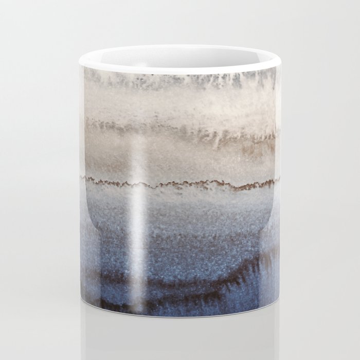 WITHIN THE TIDES WINTER BLUES by Monika Strigel Coffee Mug Gallery Image 4