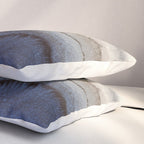 WITHIN THE TIDES WINTER BLUES by Monika Strigel Pillow Sham Gallery Image 3