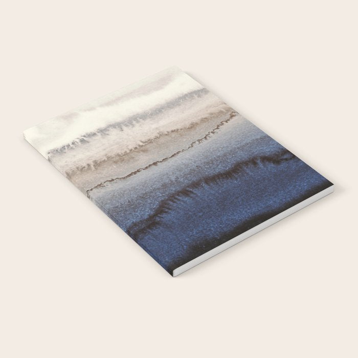 WITHIN THE TIDES WINTER BLUES by Monika Strigel Notebook Gallery Image 2