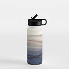 WITHIN THE TIDES WINTER BLUES by Monika Strigel Water Bottle Gallery Image 1