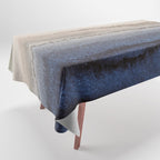 WITHIN THE TIDES WINTER BLUES by Monika Strigel Tablecloth Gallery Image 1