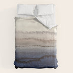 WITHIN THE TIDES WINTER BLUES by Monika Strigel Duvet Cover Gallery Image 6