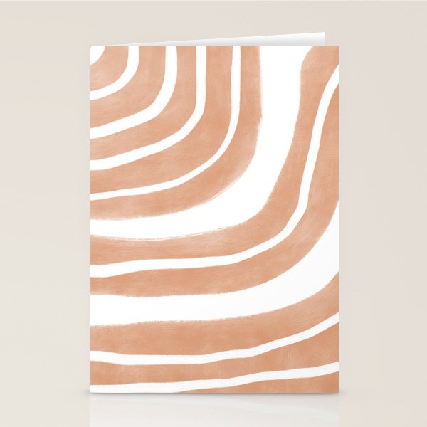 Mid-Century Line Modern Art # 66 Stationery Card Gallery Image 2