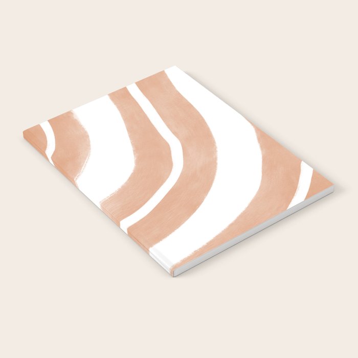 Mid-Century Line Modern Art # 66 Notebook Gallery Image 2