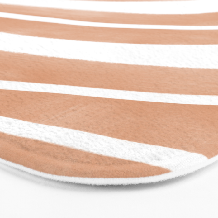 Mid-Century Line Modern Art # 66 Bath Mat Gallery Image 3