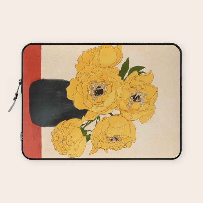 Bouquet Gift Yellow Laptop Sleeve Gallery Image 1