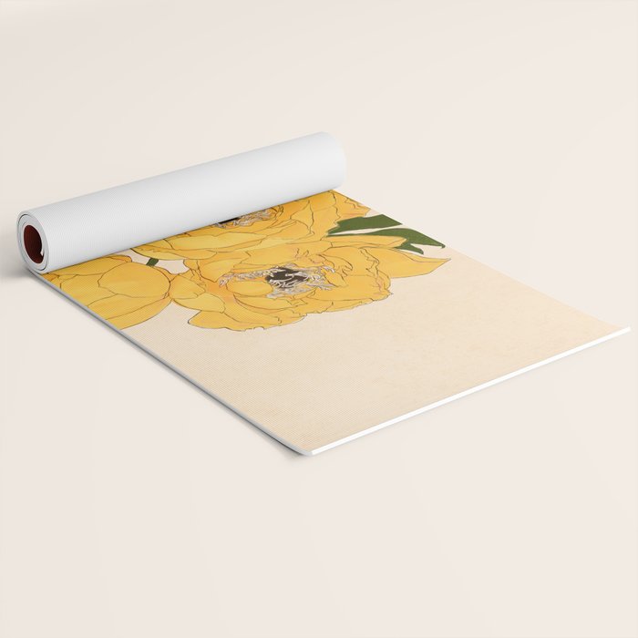 Bouquet Gift Yellow Yoga Mat Gallery Image 2