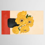 Bouquet Gift Yellow Tablecloth Gallery Image 2