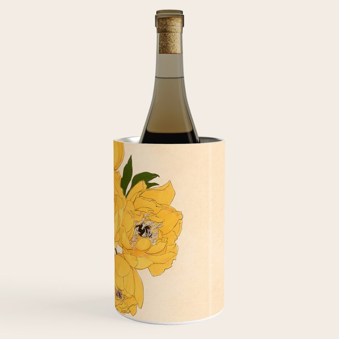 Bouquet Gift Yellow Wine Chiller Gallery Image 3