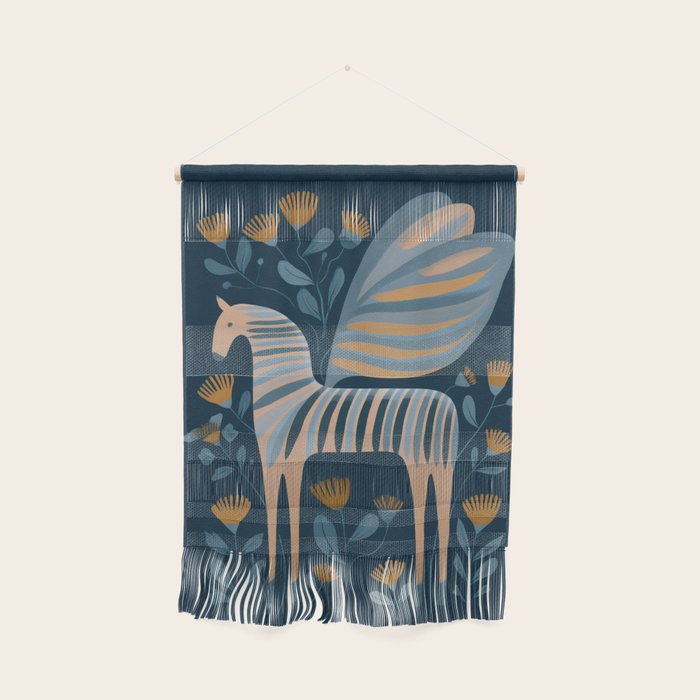 Night Bloom Horse Wall Hanging Gallery Image 1