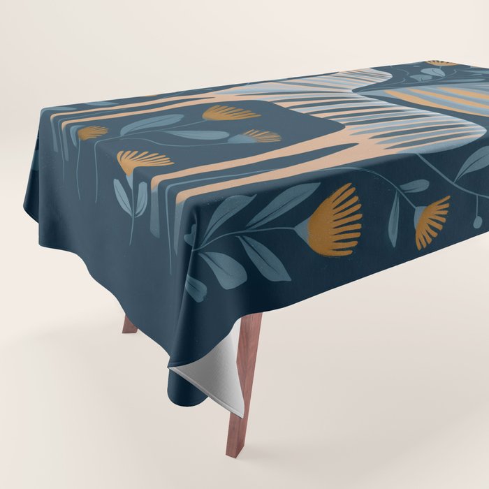 Night Bloom Horse Tablecloth Gallery Image 1